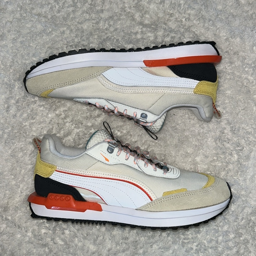 New Puma 385645 01 City Rider HC Lego Kids Boy's Sneakers Shoes Casual Size 7